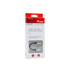 "High-Quality Equip USB-C to 3.5mm Audio DAC – Unmatched Sound Performance | Model 133474"